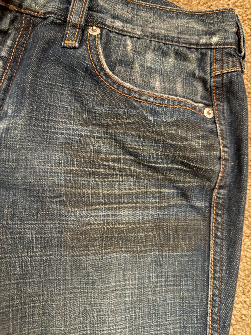 Diesel Women's Blue Flared Denim Jeans - Picture 6 of 6